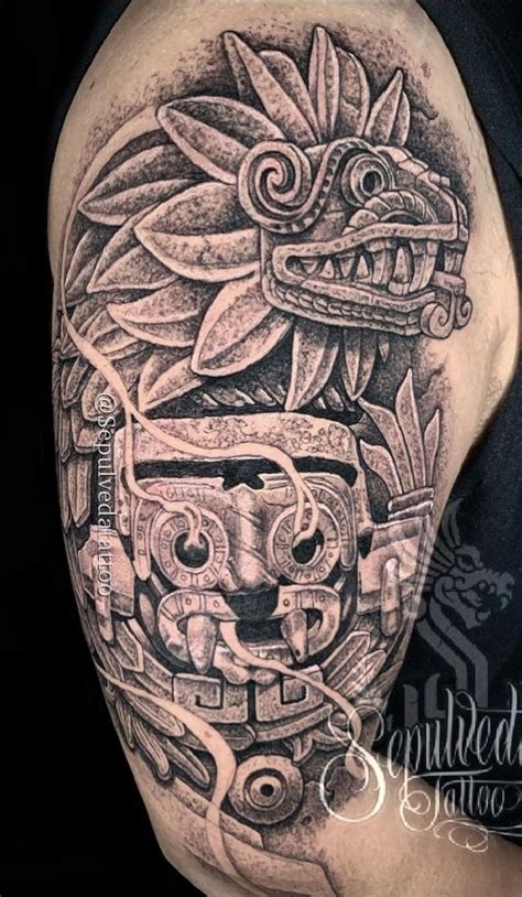 quetzalcoatl tattoo|aztec tattoo designs and meanings.